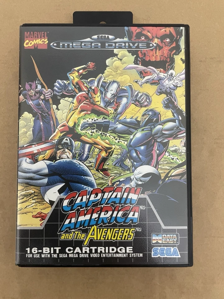 Sega Mega Drive Captain America And The Avengers Pal CIB Fast Despatch Next Day - Image 2 of 4