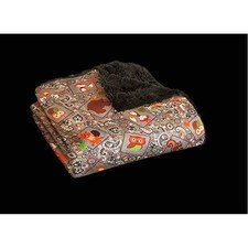 Couverture en peluche Camp Casual CC-005CCG The Throw - Cozy Critters Gris, 50"X60"