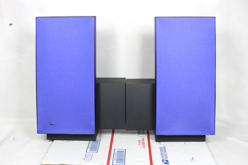 BANG & OLUFSEN TYPE: 6203 BEOLAB 2500 ACTIVE LOUDSPEAKERS PAIR-TESTED & WORKING