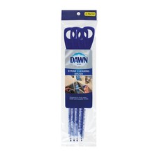 Dawn Straw Cleaning Brush for Reusable Cleaners, Navy Blue 4/Pk 
