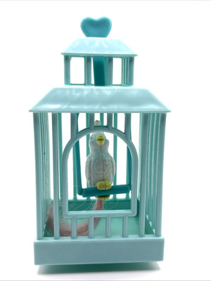 Vintage 1994 So Much To Do Barbie Bird Cage With Cockatoo No Stand 90s Mattel