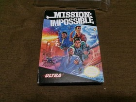 #664 Mission: Impossible Nintendo Entertainment System 1990) ✅ CIB ✅ Ultra Games