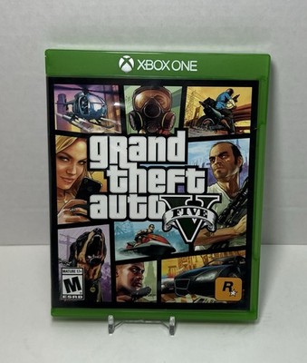 Grand Theft Auto V GTA 5 Xbox One Complete With Map Tested Working *