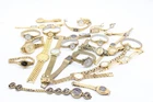 F x 25 Vintage Quartz Ladies Wristwatches Gold Tone Inc TimeX Etc Not Tested