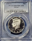 A 1993-S Silver Kennedy Half PR69DCAM PCGS Proof 69 Deep Cameo