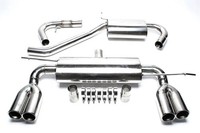 TA Technix Edelstahl Duplex SPORT-AUSPUFF-ANLAGE AB KAT 4X 76Mm VW Golf 5 + ABE