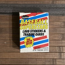 1988 Fleer Limited Edition Baseball Superstars Factory Sealed Complete Set 