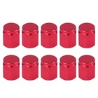 10pcs Hexagon Aluminium Alloy Caps Bike MTB Tyre Air Caps Dust Covers (Random