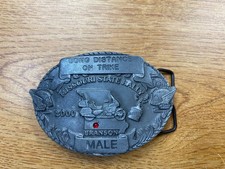 Branson Missouri 2000 State Rally Male Long Distance on Trike Belt Buckle