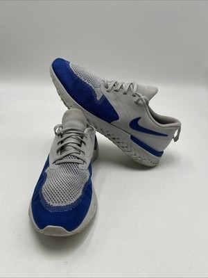 Nike Renew Run AH1015-004 Men s Size 12 White Blue Running Shoes Sneakers