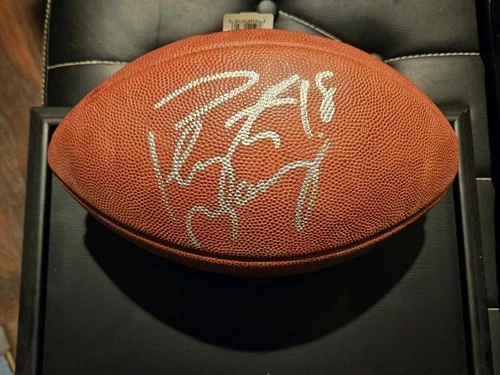 Peyton Manning  Autographed  Super Bowl XLI (THE DUKE) Football STEINER COA