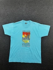 Vintage Discover Catholic Schools Shirt Mens XL Graphic Tee Single Stitch 1992