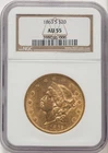 1863-S Liberty Double Eagle — photo from another recent sale