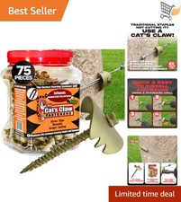 75 Pieces 2-in Fence Staples for Softwoods Qu...