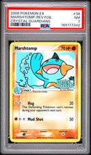 2006 POKEMON EX CRYSTAL GUARDIANS #38 MARSHTOMP-REVERSE FOIL PSA 7 on eBay