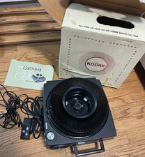 Kodak Carousel 850 Slide Projector 35mm Auto Focus Timer Tray Remote Box 5x