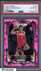 2023 PANINI PRIZM 150 AMEN THOMPSON PINK ICE RC ROOKIE PSA 10 GEM MINT