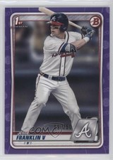 2020 Bowman Draft Purple Border 99/250 Jesse Franklin V #BD-17 oh4