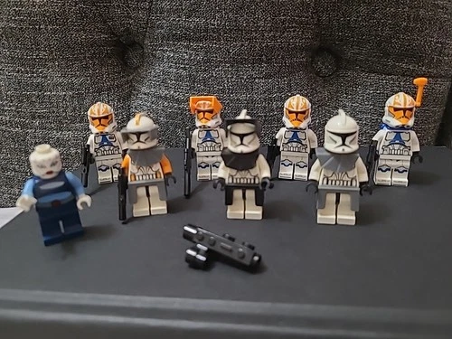 Lego Star Wars Clone Trooper's Lot Phase 1 Phase 2 Lego Lot Of 8 Figures