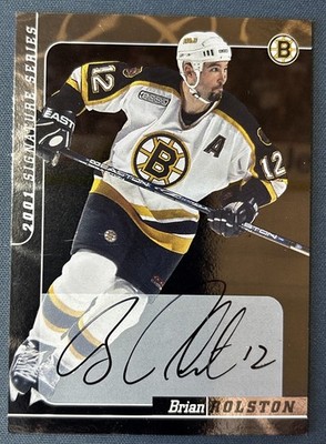 2000 In The Game Brian Rolston #109 Signature Series Bruins Auto