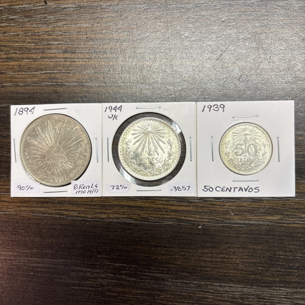 50 Centavos Silver 1944 Year Mexican Coins (1905-Now) for sale | eBay