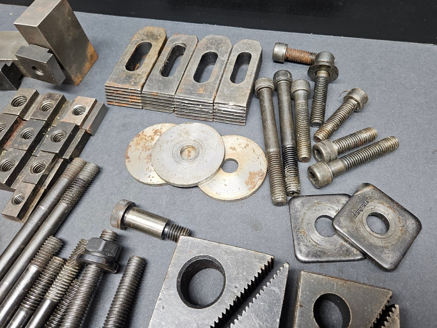 Hold Down Hardware Lot Step Block Williams Clamp Fixture Set Up Mill