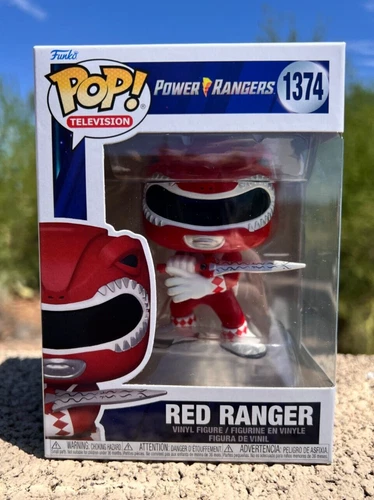 Funko Pop! Television - Power Rangers - Red Ranger (#1374, NEW)
