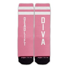 Function - Deadlift Diva Cross Fit Sock novelty socks sublimation socks adult