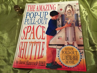 THE AMAZING POP-UP PULL-OUT SPACE SHUTTLE 1.2 METRE HIGH MODEL [1998] EXCELLENT