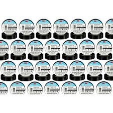 100 of 3M Temflex 1700 165 Black 3/4" x 60' General Use Vinyl Electrical Tape