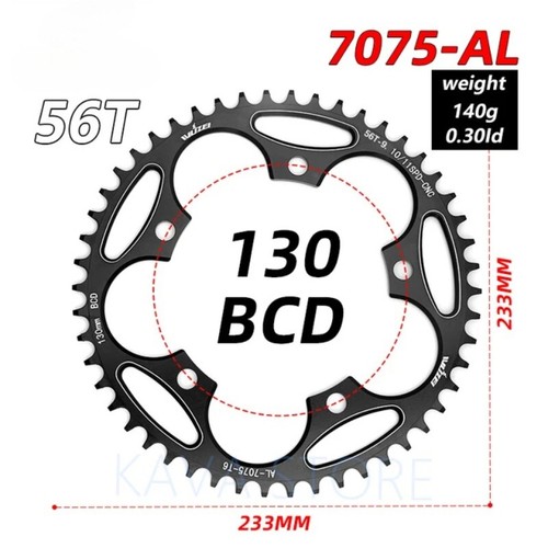 Road Bicycle Chainring Narrow Wide Single Chain Ring Bike Crank Accessorie Tooth - Picture 27 of 35