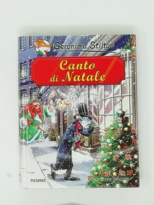 Immagini Di Copertina Di Natale.Libro Geronimo Stilton Canto Di Natale Copertina Rigida Ebay