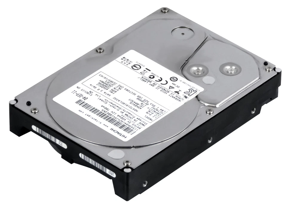 Disk Hitachi Deskstar 7K1000.C HDS721010CLA332 1TB 7200U 32MB SATA II 3.5 " - Immagine 2 di 3