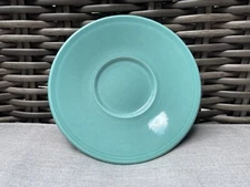 Fiesta Turquoise Blue Jumbo Saucer Plate 6.75" Homer Laughlin Fiestaware HLC