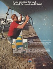 1984 Amoco Chemicals Corporation Boat Blistering vintage Print Ad Advertisement