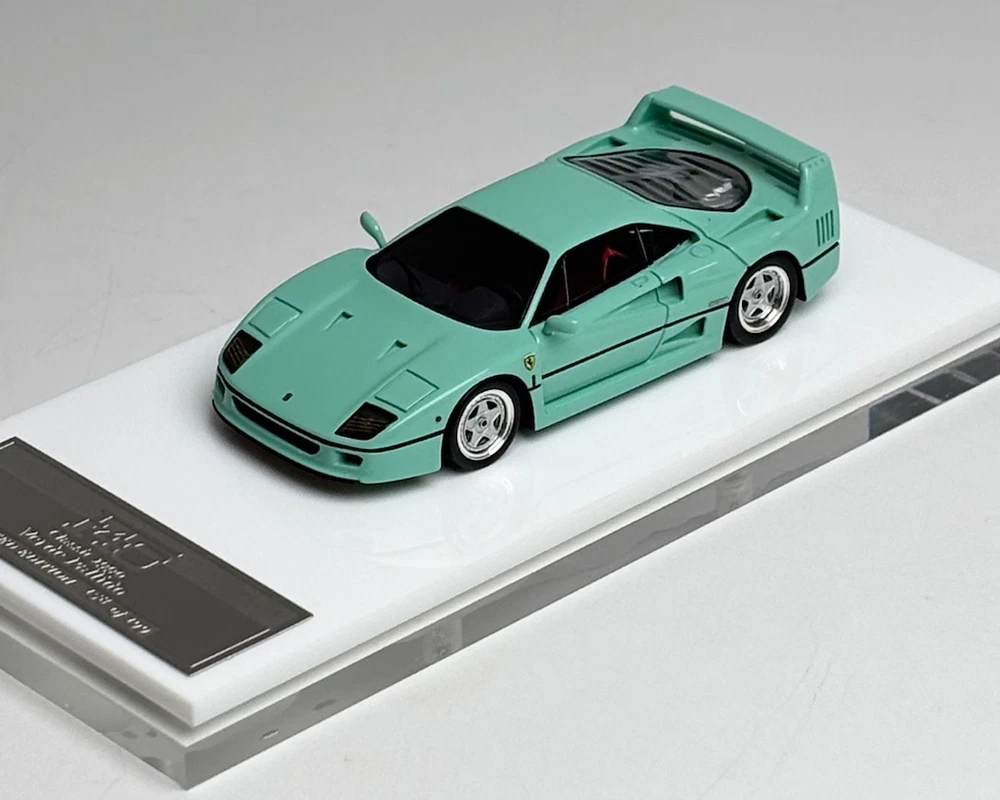 MY64 1:64 Mint 1999 F40 Classic Super Racing Sports Model Diecast Resin Car