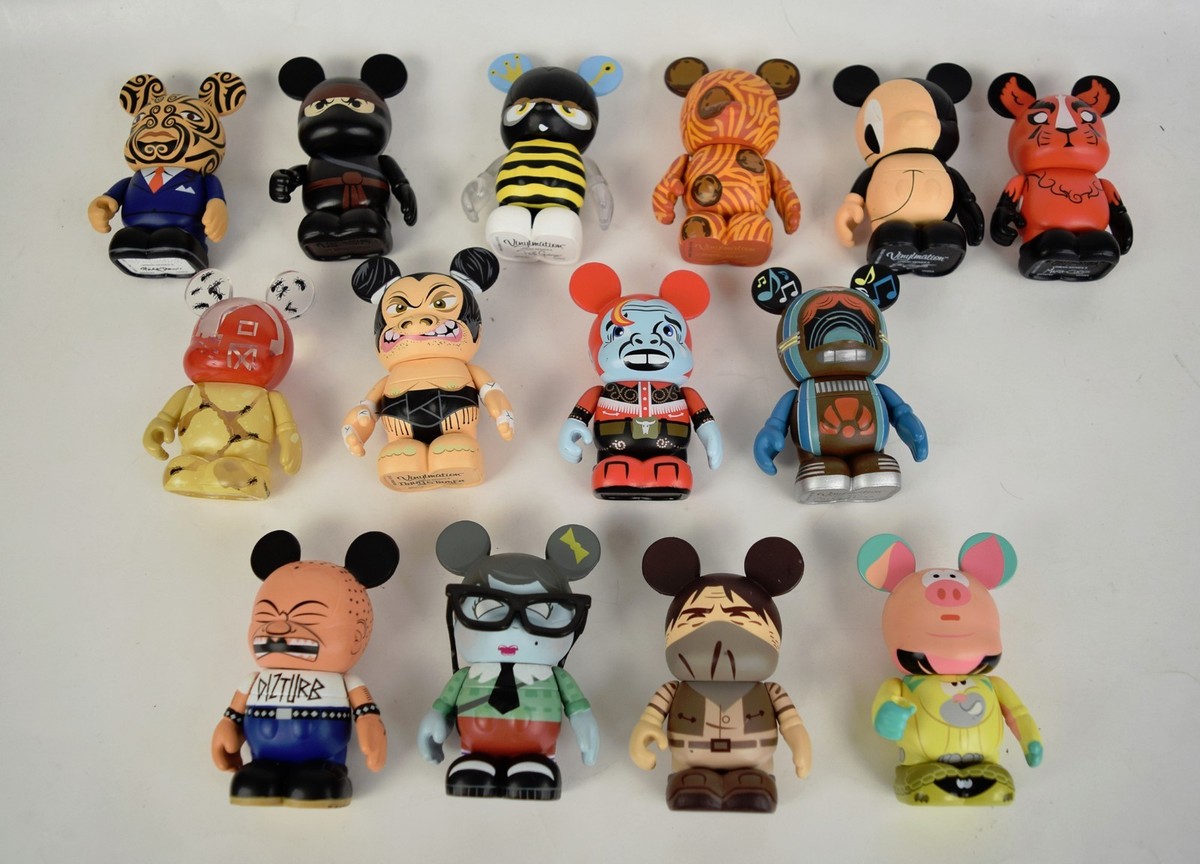 Disney Vinylmation Urban Series Lot 14 Figures 1 6 7 9 Mickey