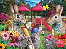 MasterPieces Wild Whimsical - Playdate at the Park 300 Piece Jigsaw Puzzle