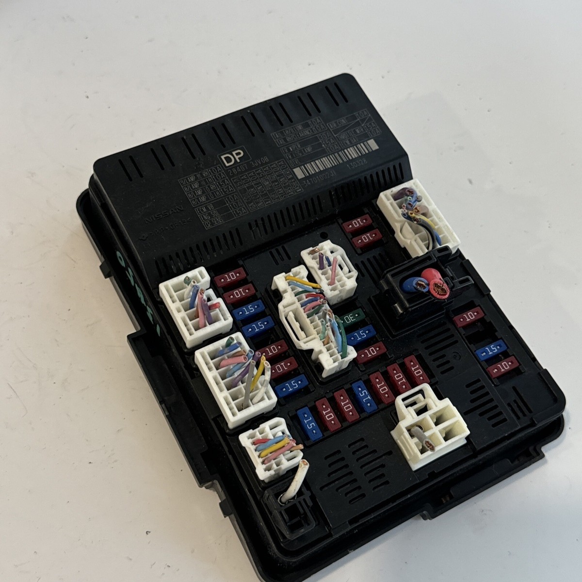 いぶり 2013 INFINITI Q50 POWER SUPPLY FUSE BOX UNIT OEM 284B73JV0B