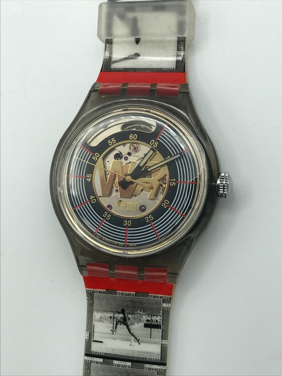 1996 Olympic Special Automatic Swatch Watch Edwin Moses 1996 Olympic Special Automatic Swatch Watch Edwin Moses