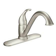 MOEN Camerist 7825SRS Single-Handle Standard Kitchen Faucet in Spot Resist
