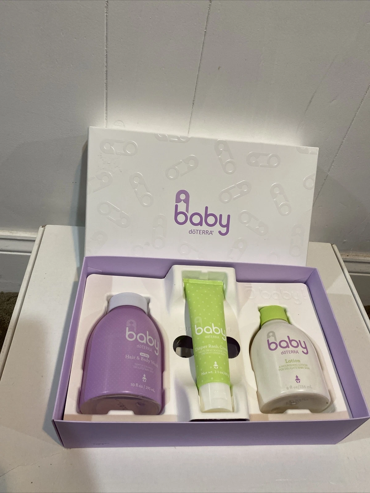 Doterra Baby Collection SEALED Kit Diaper Rash Cream, Lotion, Hair & Body Wash