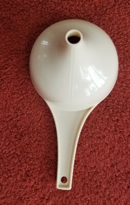 Vintage Foley Tan Funnel 4'' Top Opening 1/2'' Bottom Opening