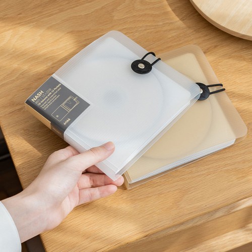 Travel-Friendly CD DVD Wallet Case - 12 Disc Capacity Portable Storage Bag - Afbeelding 8 van 12