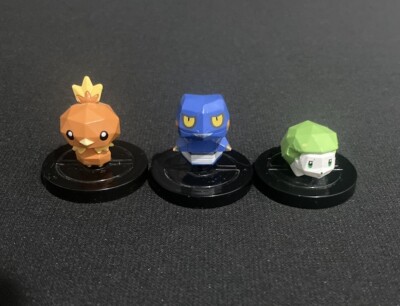 3x 2013 Rare Wii U Pokémon Rumble U Torchic Croagunk Shaymin