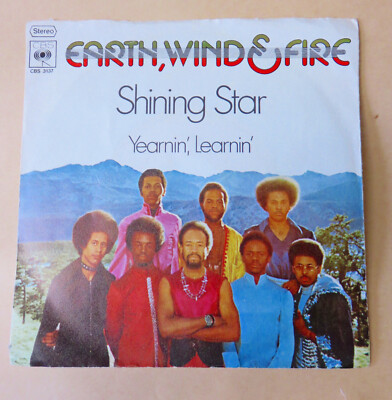 Earth Wind & Fire - Shining Star  -   - Yearnin Learnin  - 7'' Single Vinyl