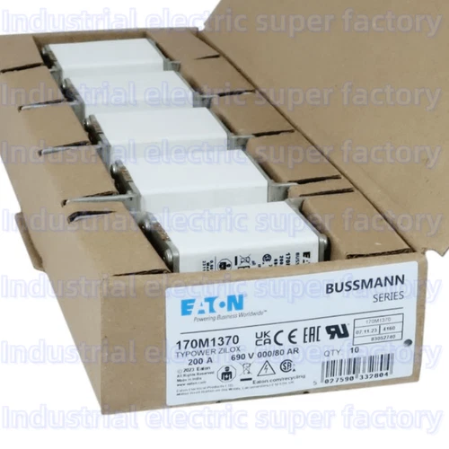 1PC Original Eaton Bussmann 170M1370 200A 690V High Speed Square Body Fuse