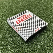 Full Send - Erasers Latex Free - 1 pack of 3 Erasers Collectible School Supplies