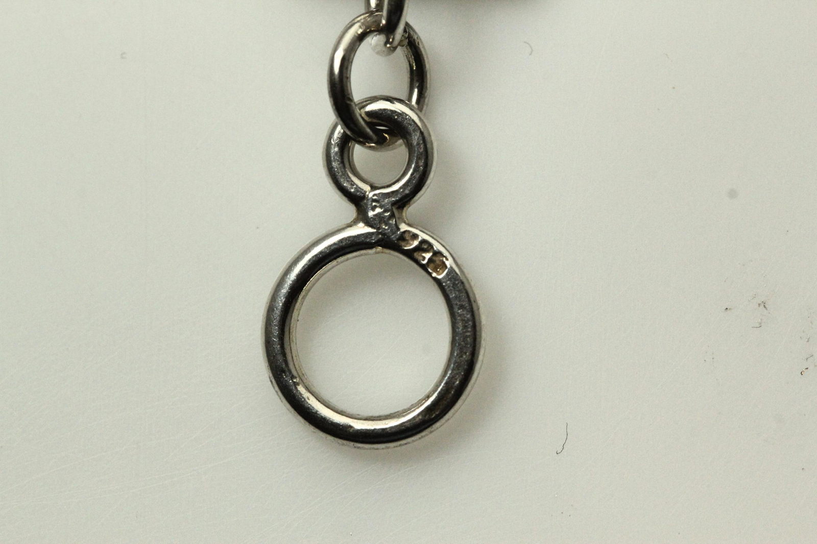 925 Sterling Silver 8" Rectangular Link Bracelet … - image 17