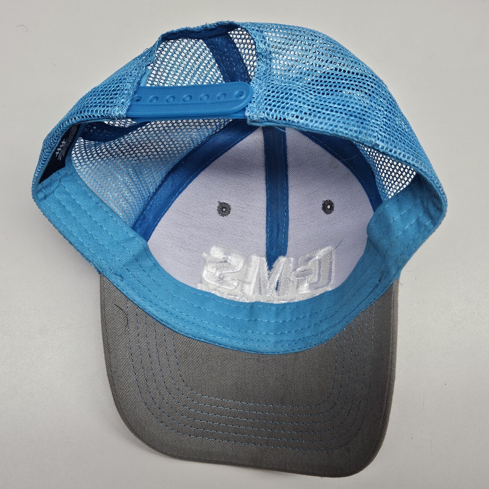 GMS Construction Hat Cap Mesh Adjustable Snapback… - image 7